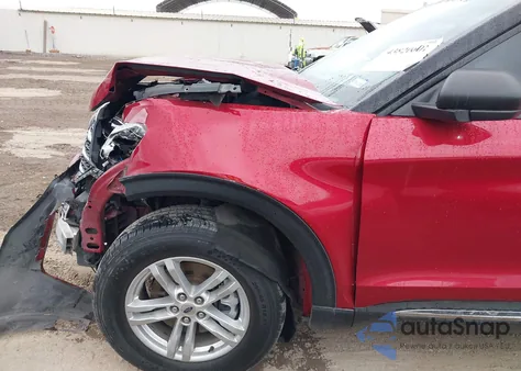 2021 Ford Explorer Xlt z USA, uszkodzony, nr VIN 1FMSK7DH3MGA52176